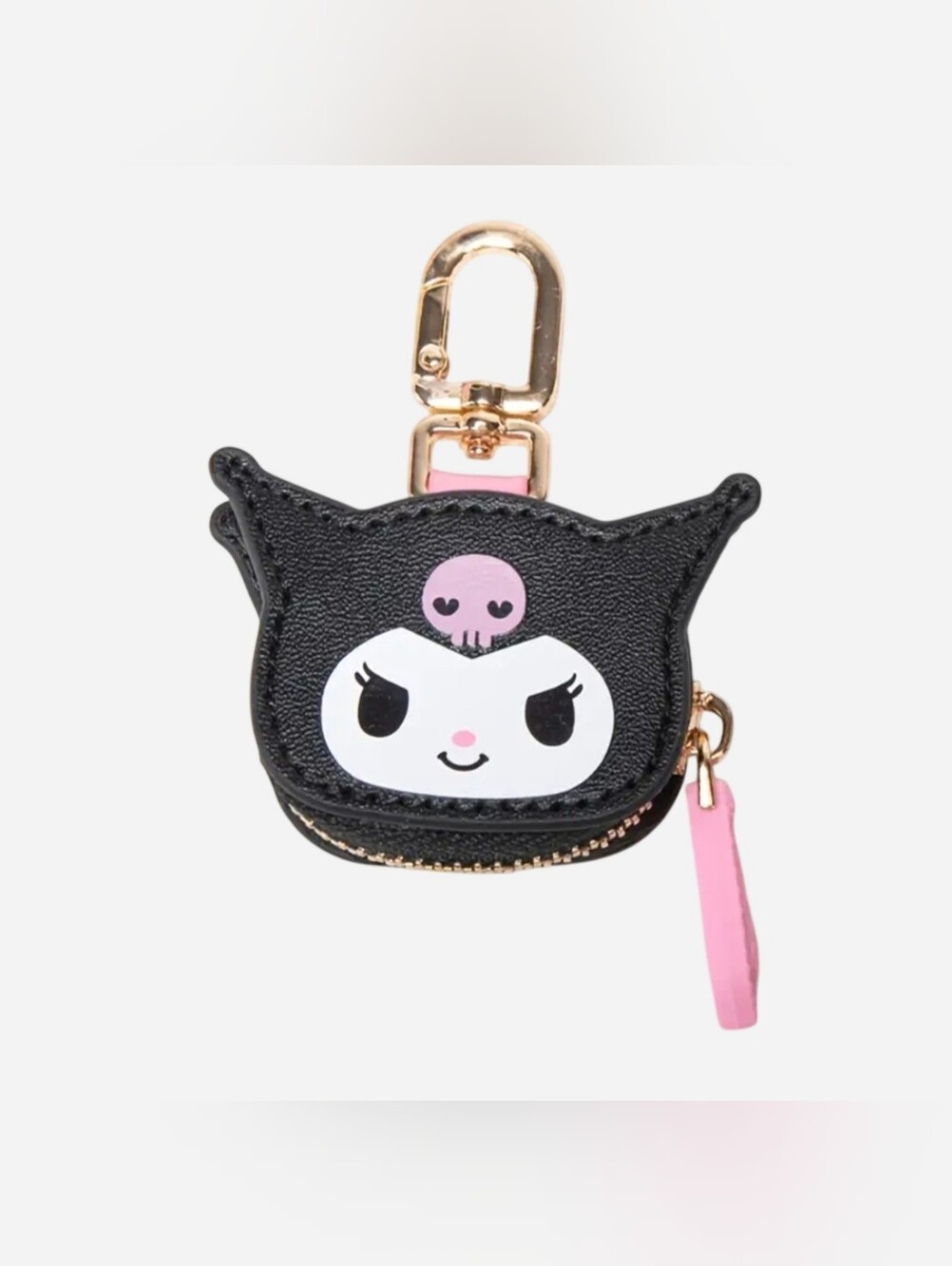 Sanrio Kuromi Adorable Mini Coin Purse - Keychain also a Bag Charm NEW